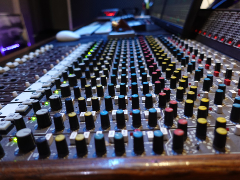 Console de mixage